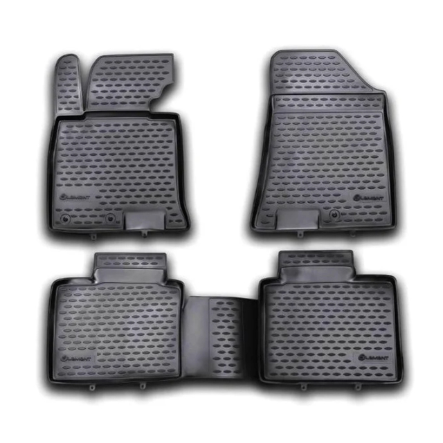 ΠΑΤΑΚΙΑ ΣΕ ΣΚΑΦΗ TPE ΛΑΣΤΙΧΟ ΓΙΑ HYUNDAI i40 2011+  ΣΕ ΜΑΥΡΟ ΧΡΩΜΑ NOVLINE - 4 ΤΕΜ.
