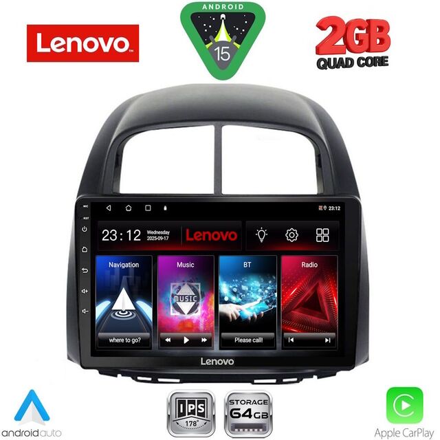 LENOVO LVD 2124_CPA (10inc) MULTIMEDIA TABLET for DAIHATSU SIRION mod. 2006-2012