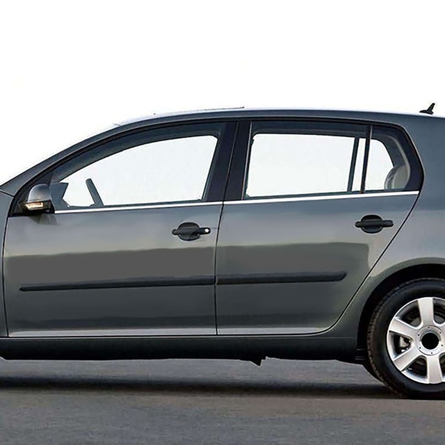 TRIM  ΠΑΡΑΘΥΡΩΝ ΑΥΤΟΚΟΛΛΗΤΑ ΧΡΩΜΙΟΥ 4ΤΕΜ. ΓΙΑ VW GOLF 5 HB 5D 2004-2009