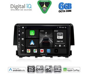 DIGITAL IQ BXF 17191_CPAA (9inc) MULTIMEDIA TABLET for HONDA CIVIC mod. 2016-2021