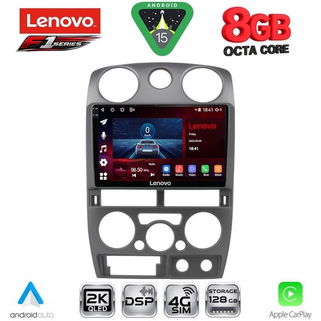 LENOVO SSR 10254GR_CPA (9inc) MULTIMEDIA TABLET for ISUZU D-MAX mod. 2008-2012 (GREY)
