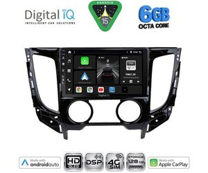 DIGITAL IQ BXF 17437_CPAA A/C (9inc) MULTIMEDIA TABLET for MITSUBISHI L200 mod. 2015-2019 with A/C