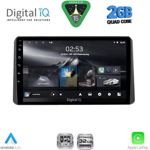 DIGITAL IQ RSD 1209_CPA (10inc) MULTIMEDIA TABLET for HONDA WR-V mod. 2022+