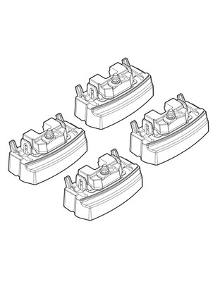 ΑΚΡΑ ΓΙΑ ΜΠΑΡΕΣ NORDRIVE ΓΙΑ MERCEDES CLA C117 4D 02/13+ KIT