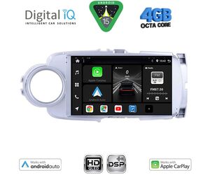 DIGITAL IQ BXF 16737SL_CPAA (9inc) MULTIMEDIA TABLET for TOYOTA YARIS mod. 2011-2015 (SILVER)