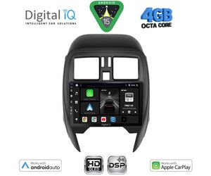 DIGITAL IQ BXF 16451_CPAA (SQUARE) (9inc) MULTIMEDIA TABLET for NISSAN MICRA mod. 2014-2017