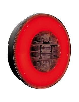 ΦΩΣ ΦΟΡΤΗΓΟΥ ΠΙΣΩ 12/24V O-LED 29LED 3 ΧΡΗΣΕΩΝ ΣΤΡΟΓΓΥΛΟ 140mm 1ΤΕΜ.