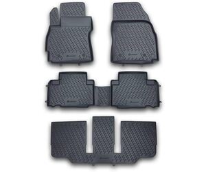 ΠΑΤΑΚΙΑ ΣΕ ΣΚΑΦΗ TPE ΛΑΣΤΙΧΟ ΓΙΑ MAZDA 5 12/2010-2015  ΣΕ ΜΑΥΡΟ ΧΡΩΜΑ NOVLINE - 4 ΤΕΜ.