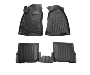 Race Axion - Πατάκια Για VW Passat (B5) 1996-2005 5πορτο Λάστιχο Σκαφάκια Με Κουμπώματα για Επιβατικά Αυτοκίνητα - 5 τεμ. (5024035/ST)