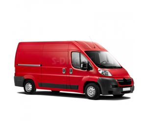 ΧΕΡΟΥΛΙΑ ΠΟΡΤΑΣ ΓΙΑ CITROEN JUMPER 2006+  ΧΡΩΜΙΟ ΠΛΑΣΤΙΚΑ 8ΤΕΜ.