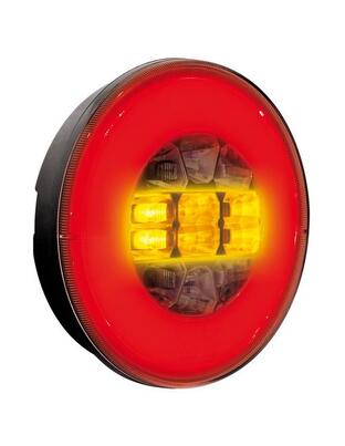 ΦΩΣ ΦΟΡΤΗΓΟΥ ΠΙΣΩ 12/24V O-LED 29LED 3 ΧΡΗΣΕΩΝ ΣΤΡΟΓΓΥΛΟ 140mm 1ΤΕΜ.