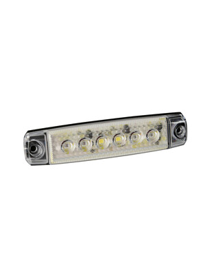 ΦΩΣ ΟΓΚΟΥ 6LED ΣΗΜΑΙΑ ΙΤΑΛΙΑΣ (ΠΡΑΣΙΝΟ/ΛΕΥΚΟ/ΚΟΚΚΙΝΟ) SMD 12/24V 96mm  LAMPA - 1 ΤΕΜ.