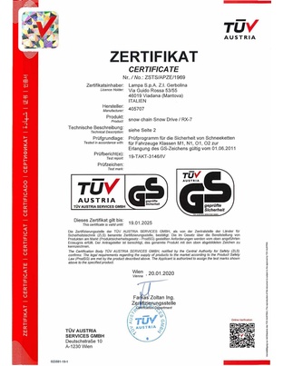 ΑΛΥΣΙΔΕΣ ΧΙΟΝΙΟΥ RX-7 7MM GR9 LAMPA - 2 ΤΕΜ.