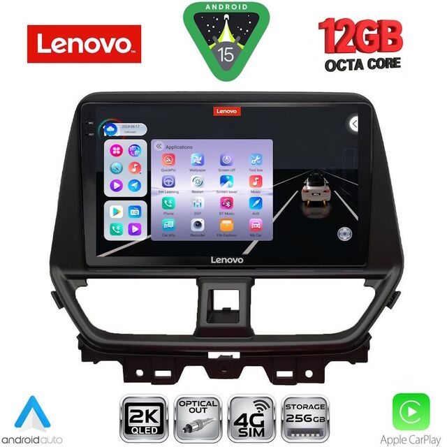 LENOVO SSZ 12673_CPA (9inc) MULTIMEDIA TABLET for SUZUKI BALENO mod. 2022-2026