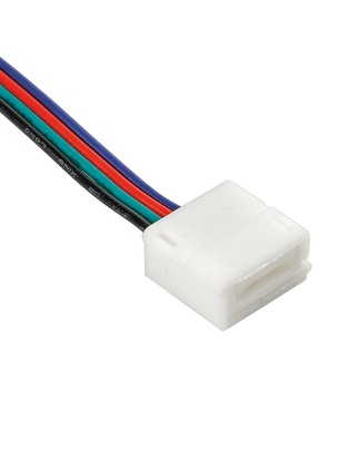 ΑΝΤΑΛΛΑΚΤΙΚΗ ΦΙΣΑ CONNECT-3 ΜΕ 4PIN 16 cm ΓΙΑ ΣΥΝΔΕΣΗ ΤΑΙΝΙΑΣ RGB LED ΜΕ ΤΗΛΕΧΕΙΡΙΣΤΗΡΙΟ 3 ΤΕΜ.