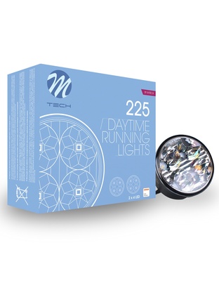 DRL 225se 12V OSRAM ΠΡΟΣΘΕΤΟ DAYTIME ΔΙΕΘΝΗ OSRAM ΜΕ 2x4HP LED ΣΤΡΟΓΓΥΛΟ 70x36mm 2ΤΕΜ. M-TECH