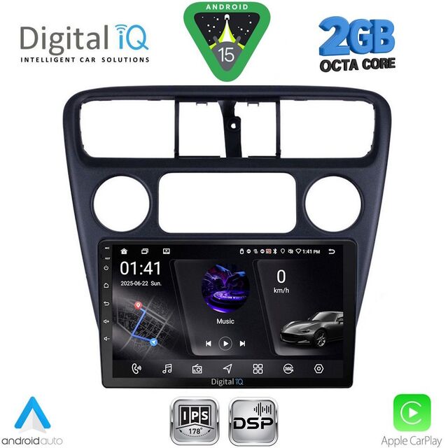 DIGITAL IQ RSF 4181_CPA (9inc) MULTIMEDIA TABLET for HONDA ACCORD COUPE mod. 1998-2004