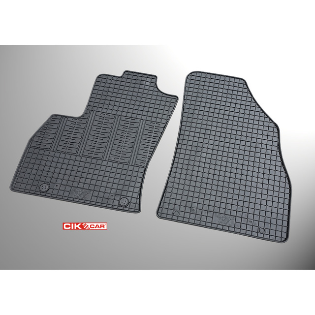 Cik - ΠΑΤΑΚΙΑ ΑΥΤΟΚΙΝΗΤΟΥ ΑΠΟ ΛΑΣΤΙΧΟ ΓΙΑ CITROEN JUMPY 2006-2016 / FIAT SCUDO 2006-2016 / PEUGEOT EXPERT 2006-2016 / TOYOTA PROACE 2013-2016 ΣΕ ΜΑΥΡΟ ΧΡΩΜΑ ΜΕ ΚΟΥΜΠΩΜΑΤΑ - 3 ΤΕΜ. (RM.CI.0009/CK)