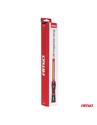 Amio – Φακός Εργασίας LED COB 5W USB-C 2600mAh με Μαγνήτη & Γάντζο για Ισχυρό Φωτισμό & Ευελιξία – 1 Τεμ. (04504/AM)