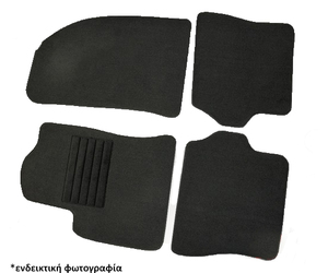 Cik -  ΠΑΤΑΚΙΑ ΜΟΚΕΤΑ ΓΙΑ JEEP WRANGLER JK 2007-2018 ΣΕ ΜΑΥΡΟ ΧΡΩΜΑ ΧΩΡΙΣ ΚΟΥΜΠΩΜΑΤΑ - 4 ΤΕΜ. (VM.JP.840674/CK)