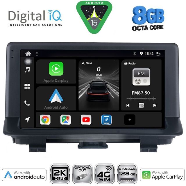 DIGITAL IQ BXK 20013_CPAA (9inc) MULTIMEDIA TABLET for AUDI Q3 mod. 2013-2018 (Low Version)