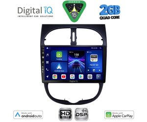 DIGITAL IQ BXC 3506_CPAA (9inc) MULTIMEDIA TABLET for PEUGEOT 206 mod. 1998-2006