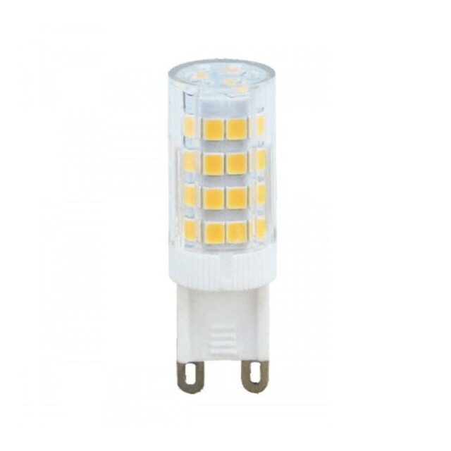 LED ΛΑΜΠΑ G9 5W 400Lm 3000Κ ΚΙΤΡΙΝΟ ΦΩΣ G9-5W-3K