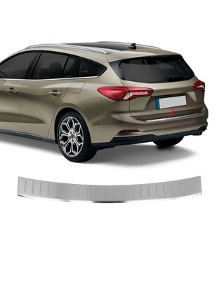 TRIM  ΠΟΡΤ ΜΠΑΓΚΑΖ ΧΡΩΜΙΟ ΜΕΤΑΛΛΙΚΟ S-DIZAYN ΓΙΑ FORD FOCUS SW 2018+ - 1 TEM.