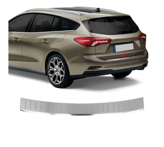 TRIM  ΠΟΡΤ ΜΠΑΓΚΑΖ ΧΡΩΜΙΟ ΜΕΤΑΛΛΙΚΟ S-DIZAYN ΓΙΑ FORD FOCUS SW 2018+ - 1 TEM.