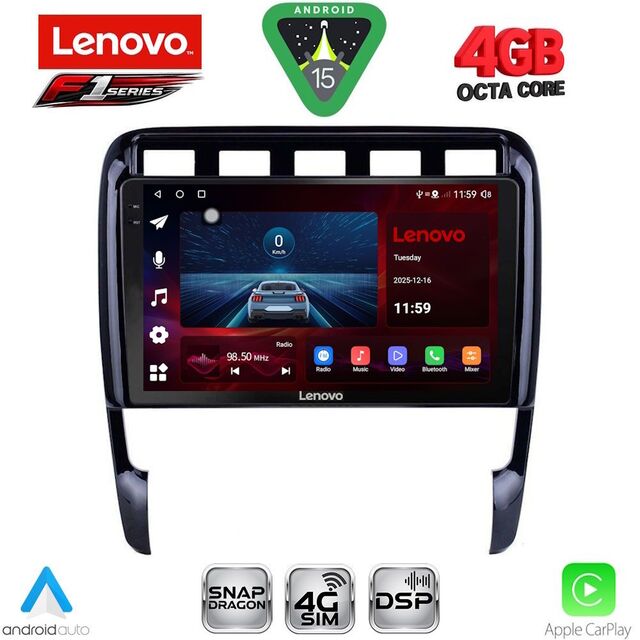 LENOVO SSQ 9535_CPA (9inc) MULTIMEDIA TABLET for PORSCHE CAYENNE mod. 2002-2011