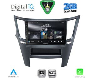 DIGITAL IQ RSD 1667_CPA (9inc) MULTIMEDIA TABLET for SUBARU LEGACY – OUTBACK mod. 2009-2014