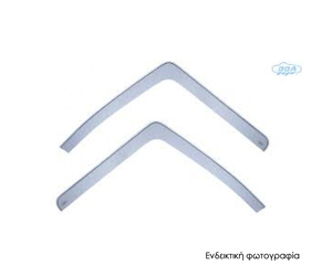 ΖΕΥΓΑΡΙ ΜΠΡΟΣΤΙΝΟΙ ΑΝΕΜΟΘΡΑΥΣΤΕΣ ΓΙΑ DAF LF 45/55 DAYCAN / SLEPPER CAB 2006+ / LF EURO 2014+ / RENAULT D 2014+ ΑΠΟ ΕΥΚΑΜΠΤΟ ΧΥΤΟ ΑΚΡΥΛΙΚΟ ΓΥΑΛΙ (CAST ACRYLIC GLASS) DGA - 2 ΤΕΜ.