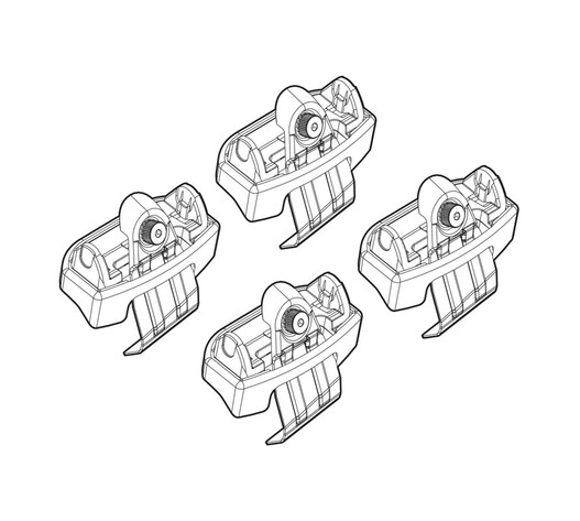 ΑΚΡΑ ΓΙΑ ΜΠΑΡΕΣ NORDRIVE ΓΙΑ MAZDA CX-5 06/17+ KIT