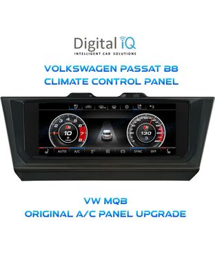 DIGITAL IQ CCP 750_CP (6.9") (MQB) CLIMATE CONTROL PANEL for VW PASSAT B8 - ARTEON mod. 2016-2024