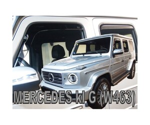 ΑΝΕΜΟΘΡΑΥΣΤΕΣ ΓΙΑ MERCEDES KLAS G W463 5D 2018+ ΣΕΤ ΑΥΤΟΚΙΝΗΤΟΥ ΑΠΟ ΕΥΚΑΜΠΤΟ ΦΙΜΕ ΠΛΑΣΤΙΚΟ HEKO - 4 ΤΕΜ.