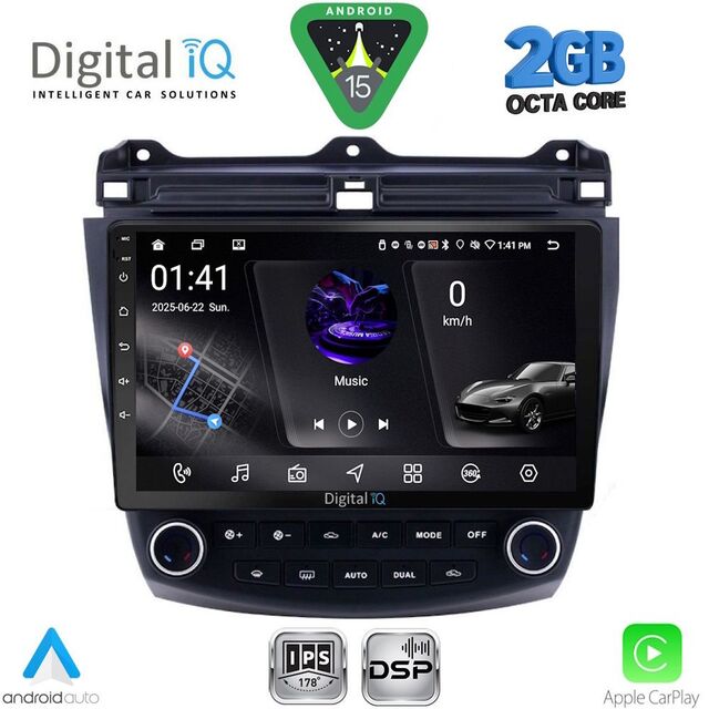 DIGITAL IQ RSF 4182_CPA (10inc) MULTIMEDIA TABLET for HONDA ACCORD mod. 2003-2007