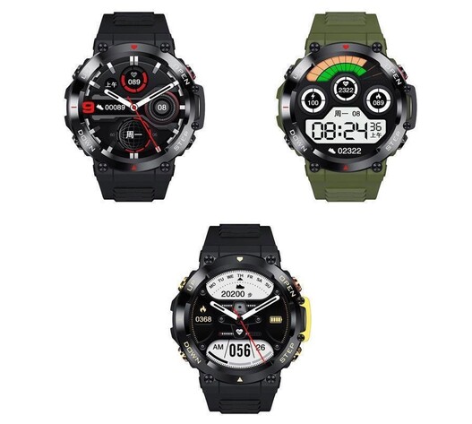 ALUMINIUM SMARTWATCH ΜΕ ΠΑΛΜΟΓΡΑΦΟ AK45