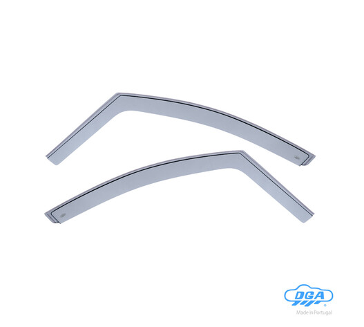 ΖΕΥΓΑΡΙ ΜΠΡΟΣΤΙΝΟΙ ΑΝΕΜΟΘΡΑΥΣΤΕΣ ΓΙΑ PEUGEOT 208 5D 2012-2019 ΑΠΟ ΕΥΚΑΜΠΤΟ ΧΥΤΟ ΑΚΡΥΛΙΚΟ ΓΥΑΛΙ (CAST ACRYLIC GLASS) DGA - 2 ΤΕΜ