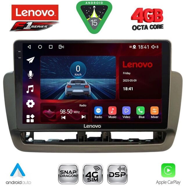 LENOVO SSQ 9572GR_CPA (9inc) MULTIMEDIA TABLET for SEAT IBIZA mod. 2012-2015