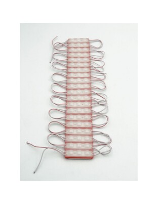 LED MODULE ΑΛΥΣΙΔΑ ΚΟΚΚΙΝΟ ΧΡΩΜΑ ΑΔΙΑΒΡΟΧΑ 12V 20ΤΜΧ AC-LI-0437