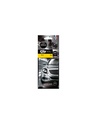 Amio – Αρωματικό Αυτοκινήτου Κρεμαστό Aroma City Card Black για Φρεσκάδα & Καθημερινή Χρήση – 1 Τεμ. (A92667/AM)