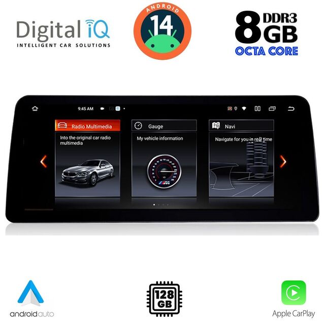 DIGITAL IQ TOP 17961_CPA (12.3") (NBT) MULTIMEDIA SYSTEM for BMW S.5 (F10-11) mod. 2013-2016