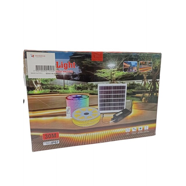 ΗΛΙΑΚΗ LED ΤΑΙΝΙΑ 20m RGB AD-1957