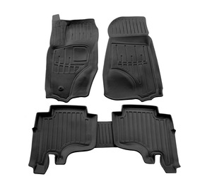 ΠΑΤΑΚΙA ΛΑΣΤΙΧΟ ΣΕ ΣΚΑΦΗ ME KOYMΠΩΜΑΤΑ ΓΙΑ JEEP GRAND CHEROKEE WK 5D 2005-2010 RACE AXION - 5 Τεμ.