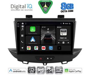 DIGITAL IQ BXK 20490_CPAA (9inc) MULTIMEDIA TABLET for OPEL CROSSLAND – GRANDLAND mod. 2017-2025
