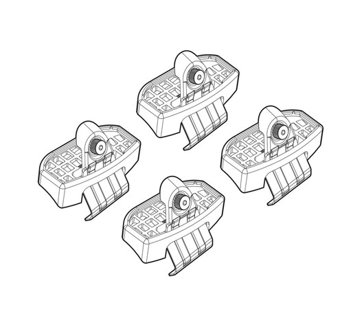 ΑΚΡΑ ΓΙΑ ΜΠΑΡΕΣ NORDRIVE ΓΙΑ NISSAN MICRA K14 2017+ KIT