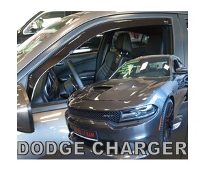 ΑΝΕΜΟΘΡΑΥΣΤΕΣ ΓΙΑ DODGE CHARGER 5D 2011-2021 ΖΕΥΓΑΡΙ ΑΠΟ ΕΥΚΑΜΠΤΟ ΦΙΜΕ ΠΛΑΣΤΙΚΟ HEKO - 2 ΤΕΜ.