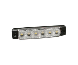 ΦΩΣ ΟΓΚΟΥ 9>32V 6 LED ΛΕΥΚΟ ΔΙΑΦΑΝΟ 95,6x19,8mm ΜΕ ΕΓΚΡΙΣΗ ΤΥΠΟΥ E148 LAMPA -  1 Τεμ.