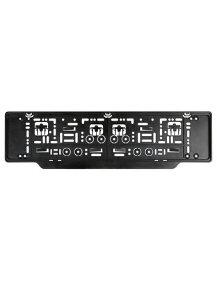 ΒΑΣΗ ΣΤΗΡΙΞΗΣ ΠΙΝΑΚΙΔΑΣ 53,1x14,6cm  ΜΑΥΡΟ ΧΡΩΜΑ LAMPA - 1 TEM.