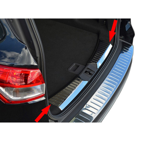 TRIM  ΠΟΡΤ ΜΠΑΓΚΑΖ ΧΡΩΜΙΟ ΜΕΤΑΛΛΙΚΟ ΓΙΑ FORD KUGA 2017+ S-Dizayn - 1 Τεμ.